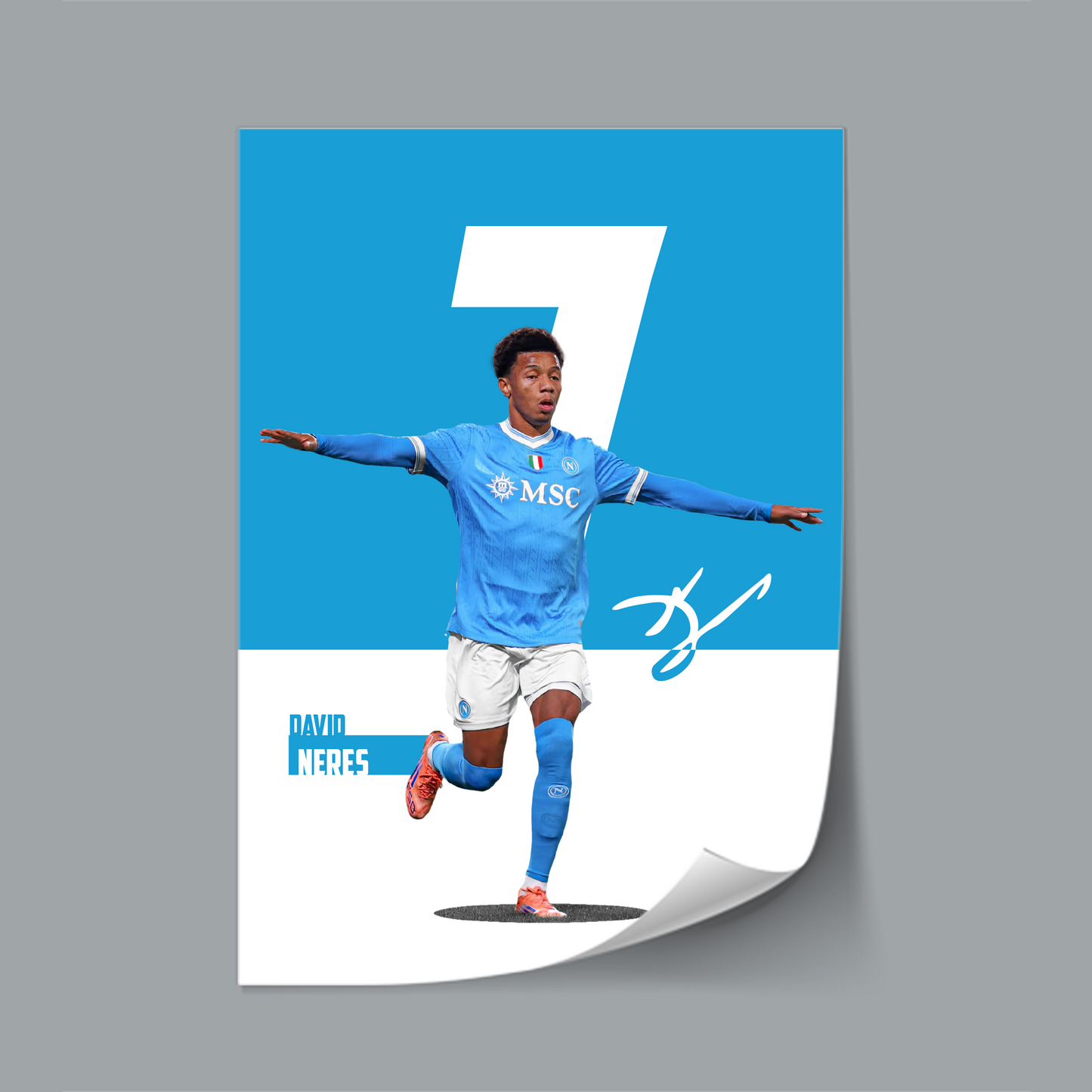 (Player) David Neres poster