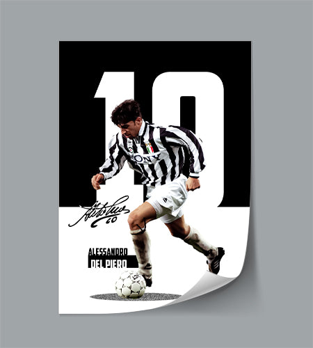 (Player) Alessandro Del Piero poster