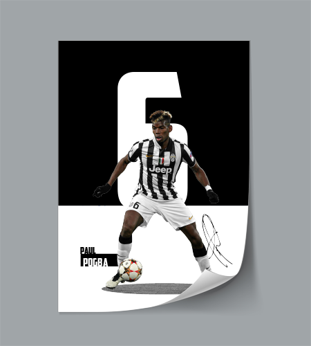 (Player) Paul Pogba poster