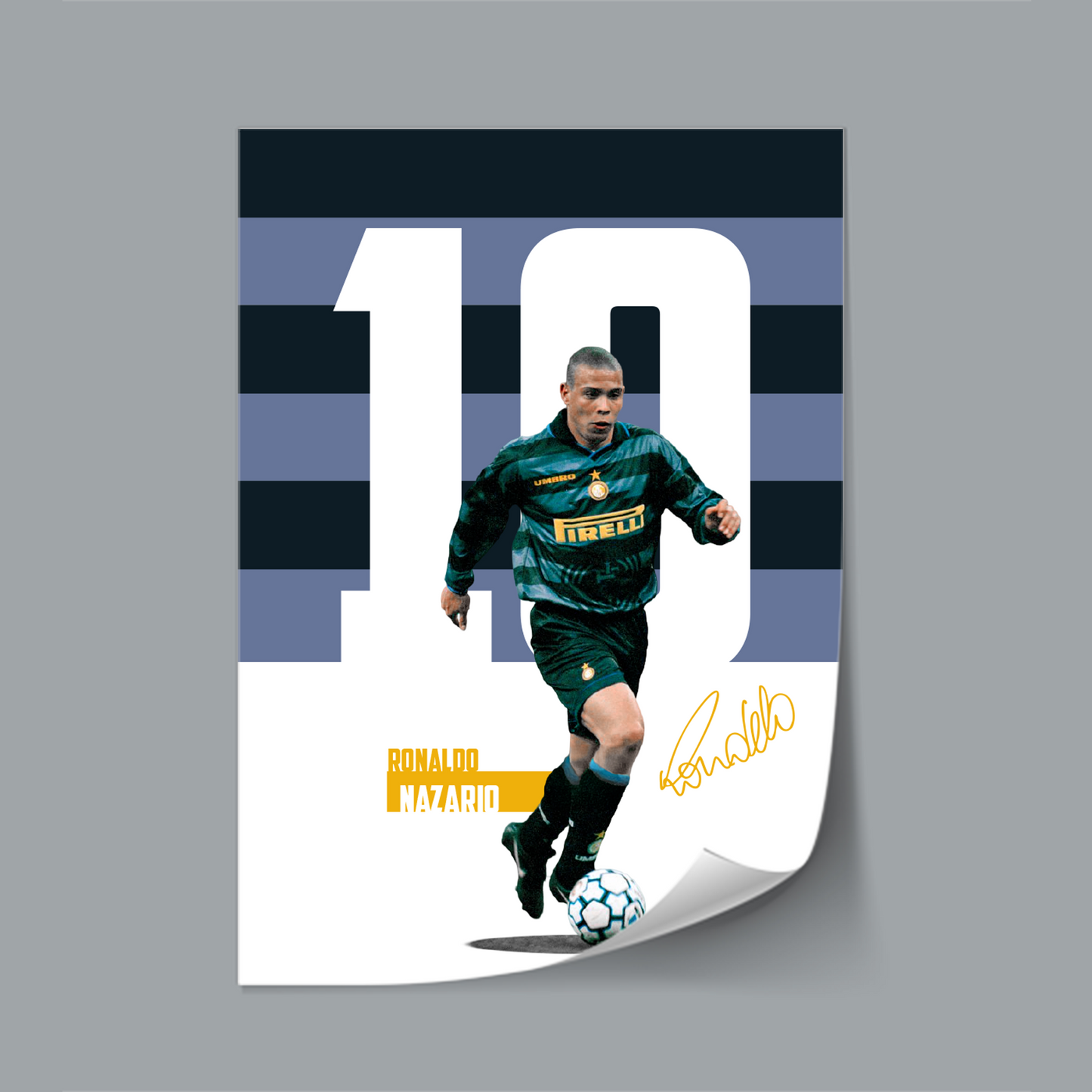 (Player) Ronaldo Nazàrio poster