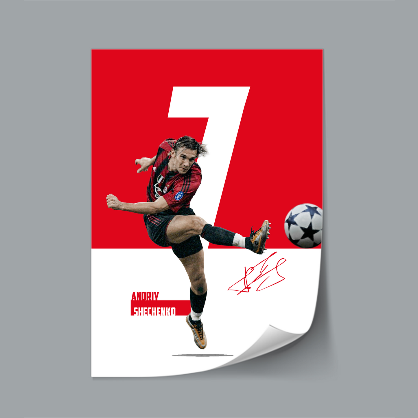 (Player) Andriy Shevchenko poster