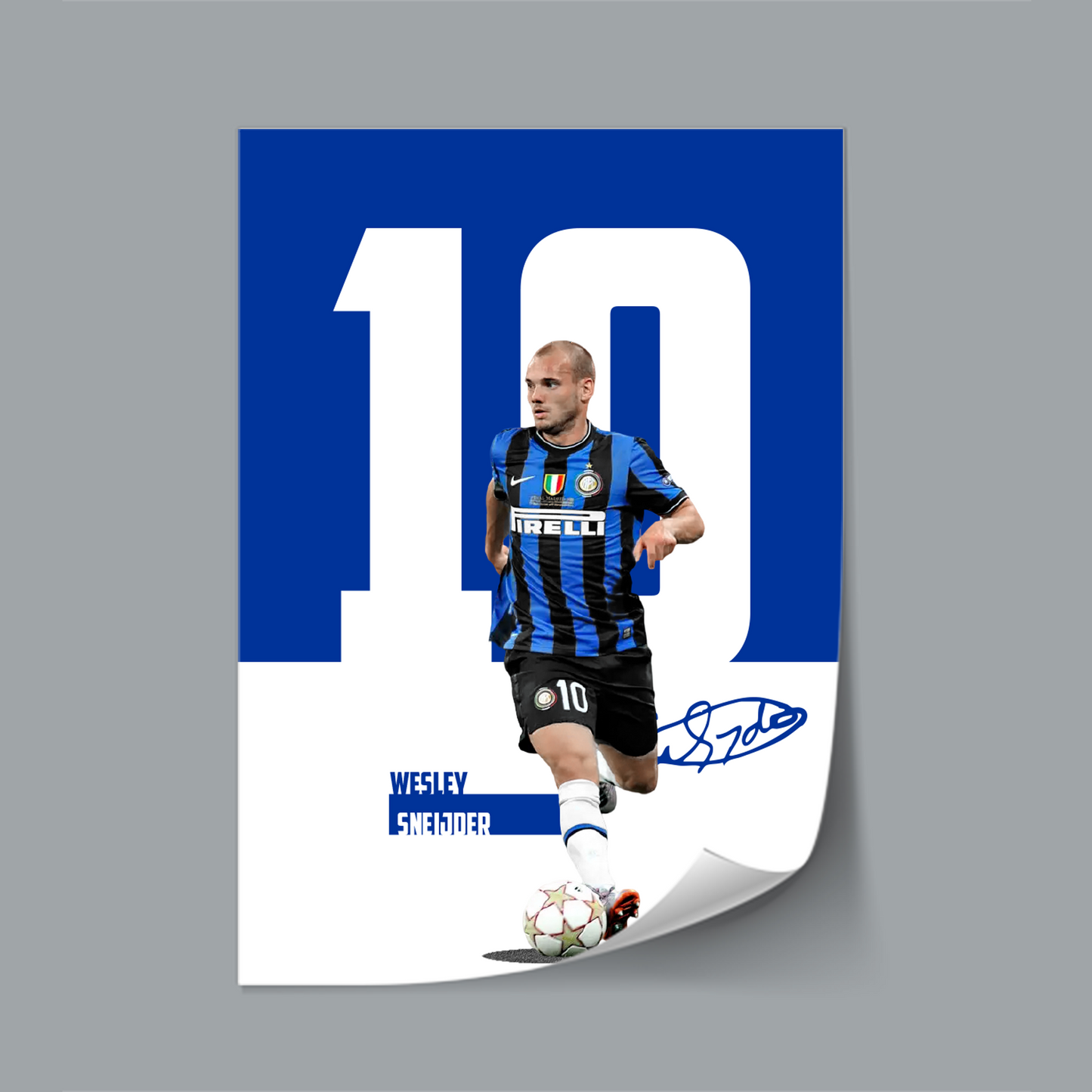 (Player) Wesley Sneijder poster