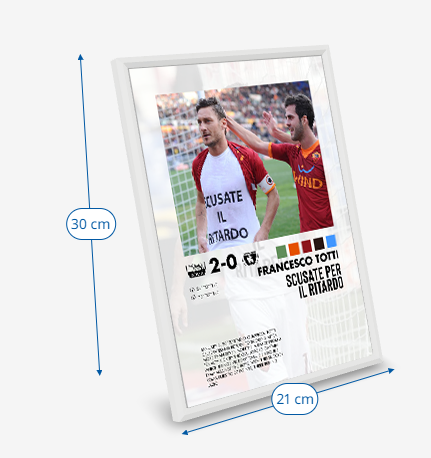Roma-Chievo Verona 2-0 poster