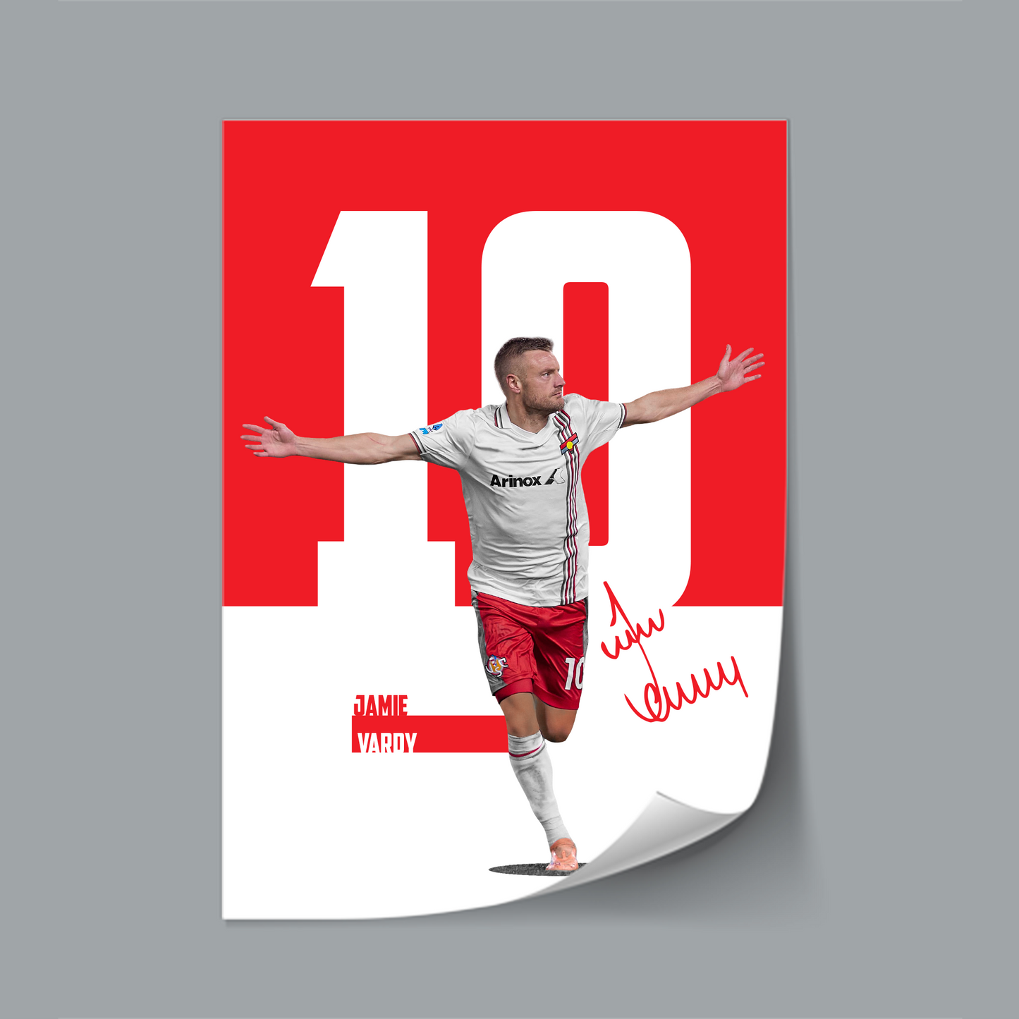 (Player) Jamie Vardy poster