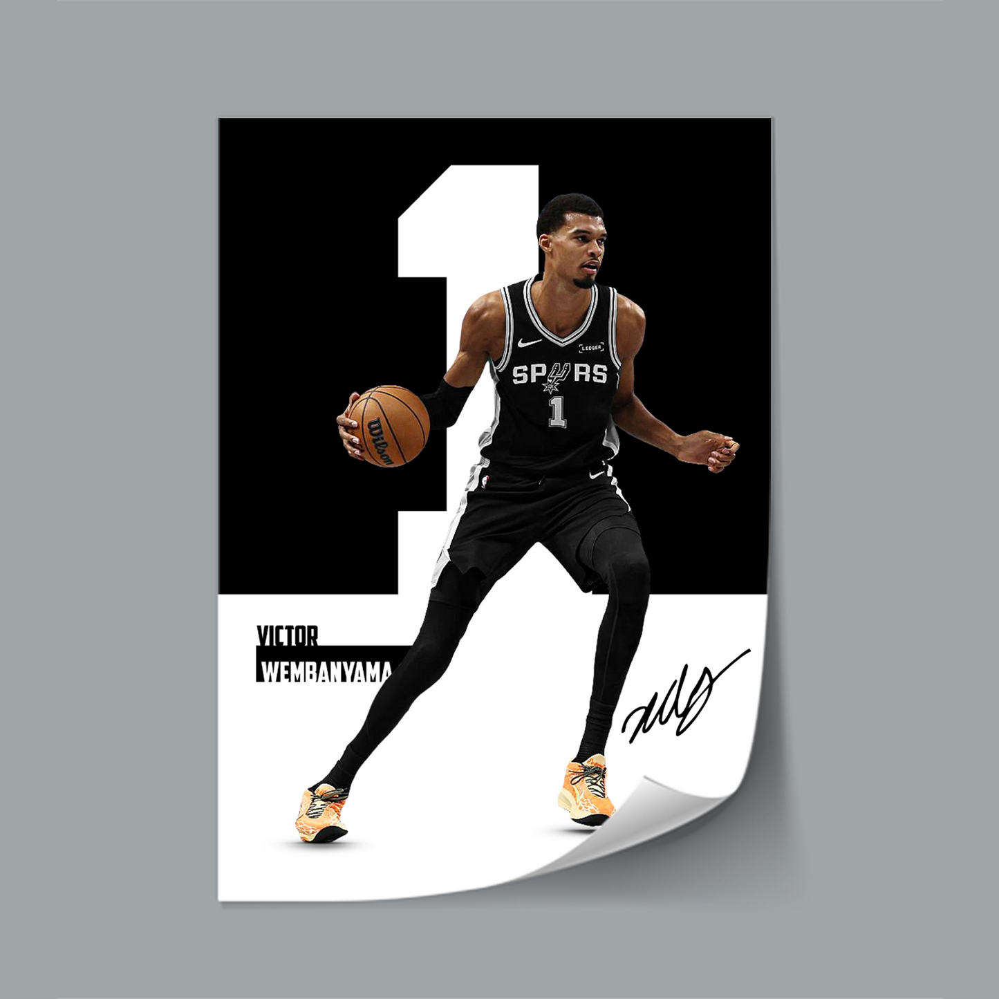 (NBA Player) Victor Wembanyama poster